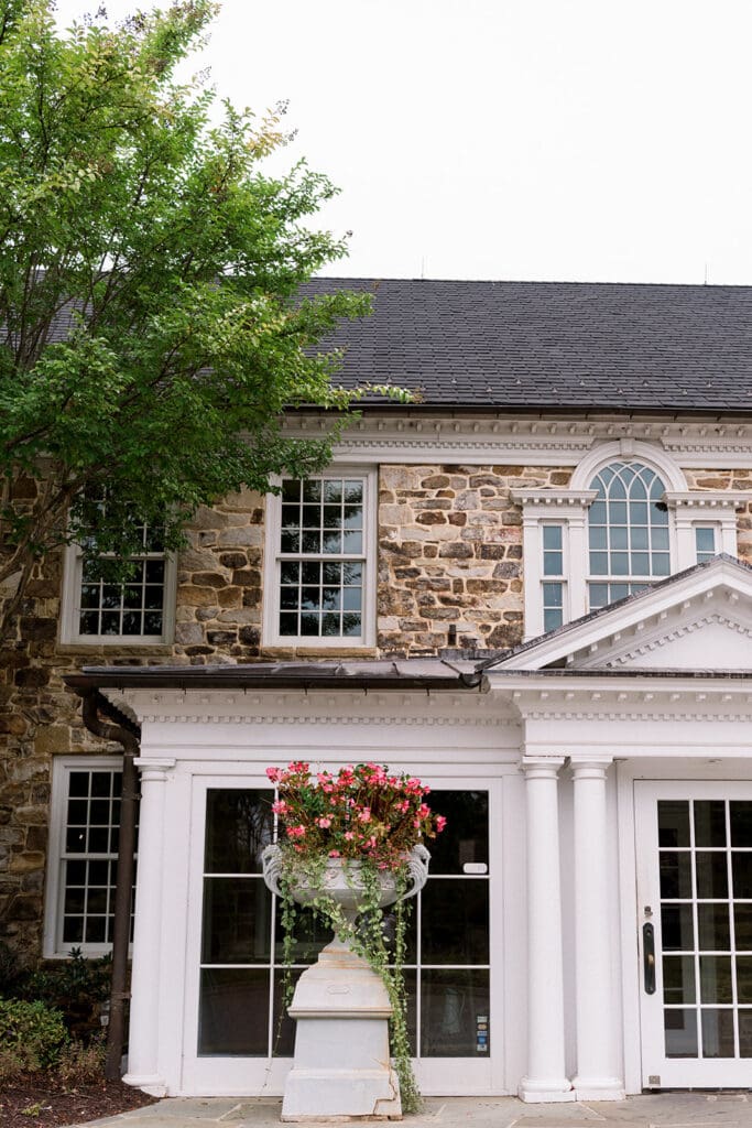 Clyde’s Willow Creek Farm in Broadlands, Virginia — wedding venue exterior captured by Morgan Kay Photo