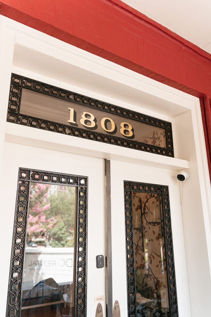 Historic Swann House in Dupont Circle, Washington D.C., wedding venue with European charm.