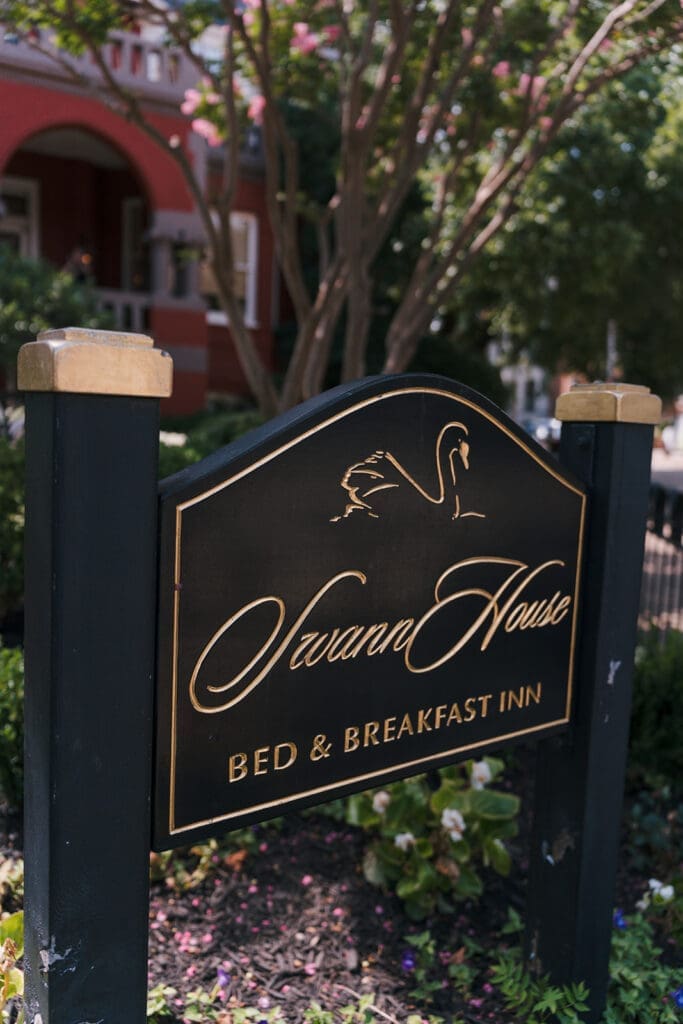 Historic Swann House in Dupont Circle, Washington D.C., wedding venue with European charm.